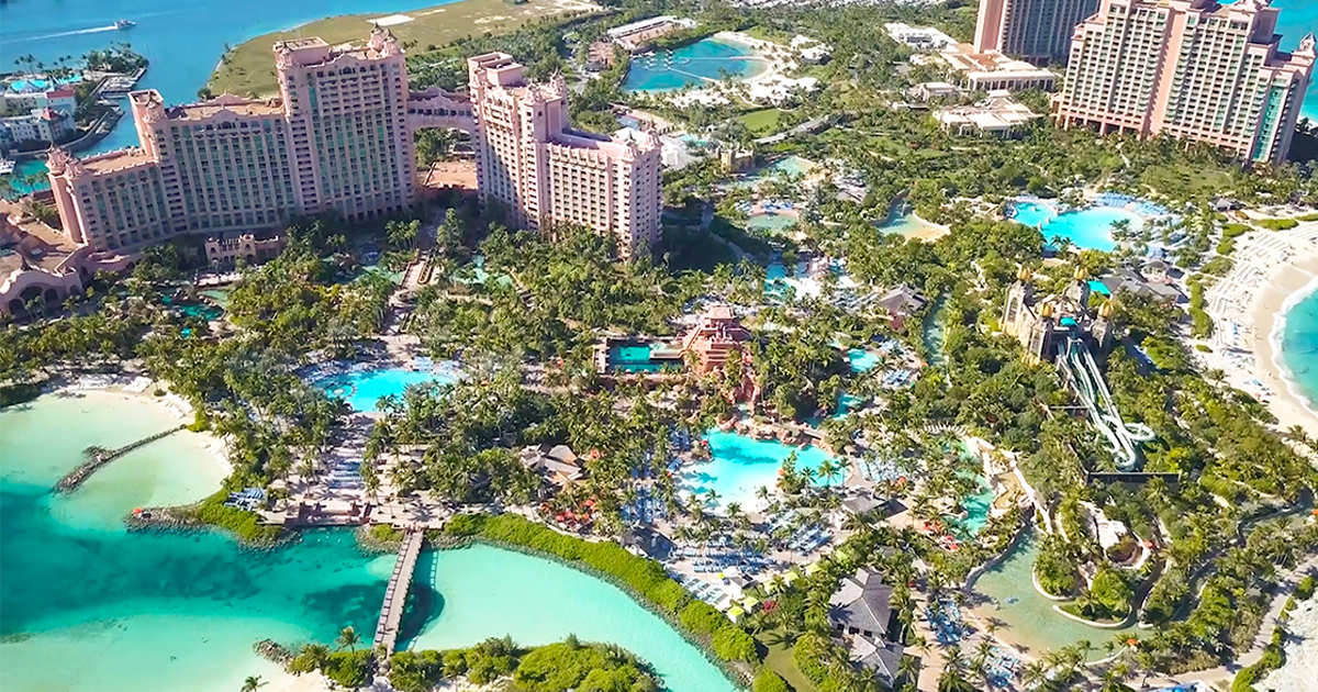 Resort Map Atlantis Paradise Island - Atlantis