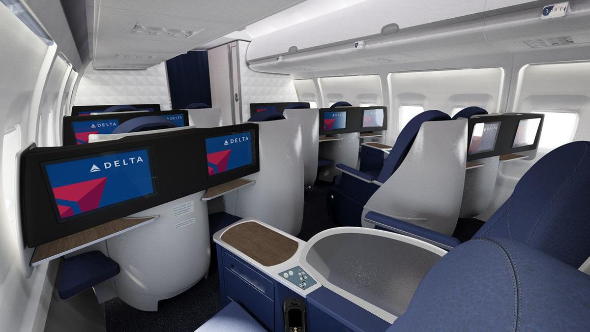 Delta First Class Seating
