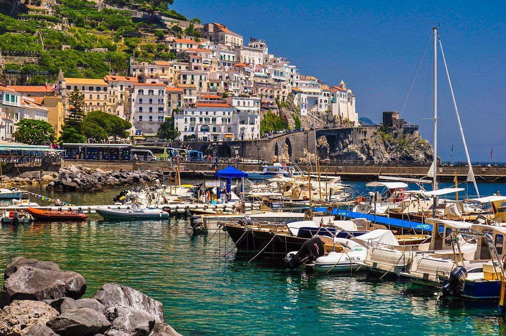 Amalfi port