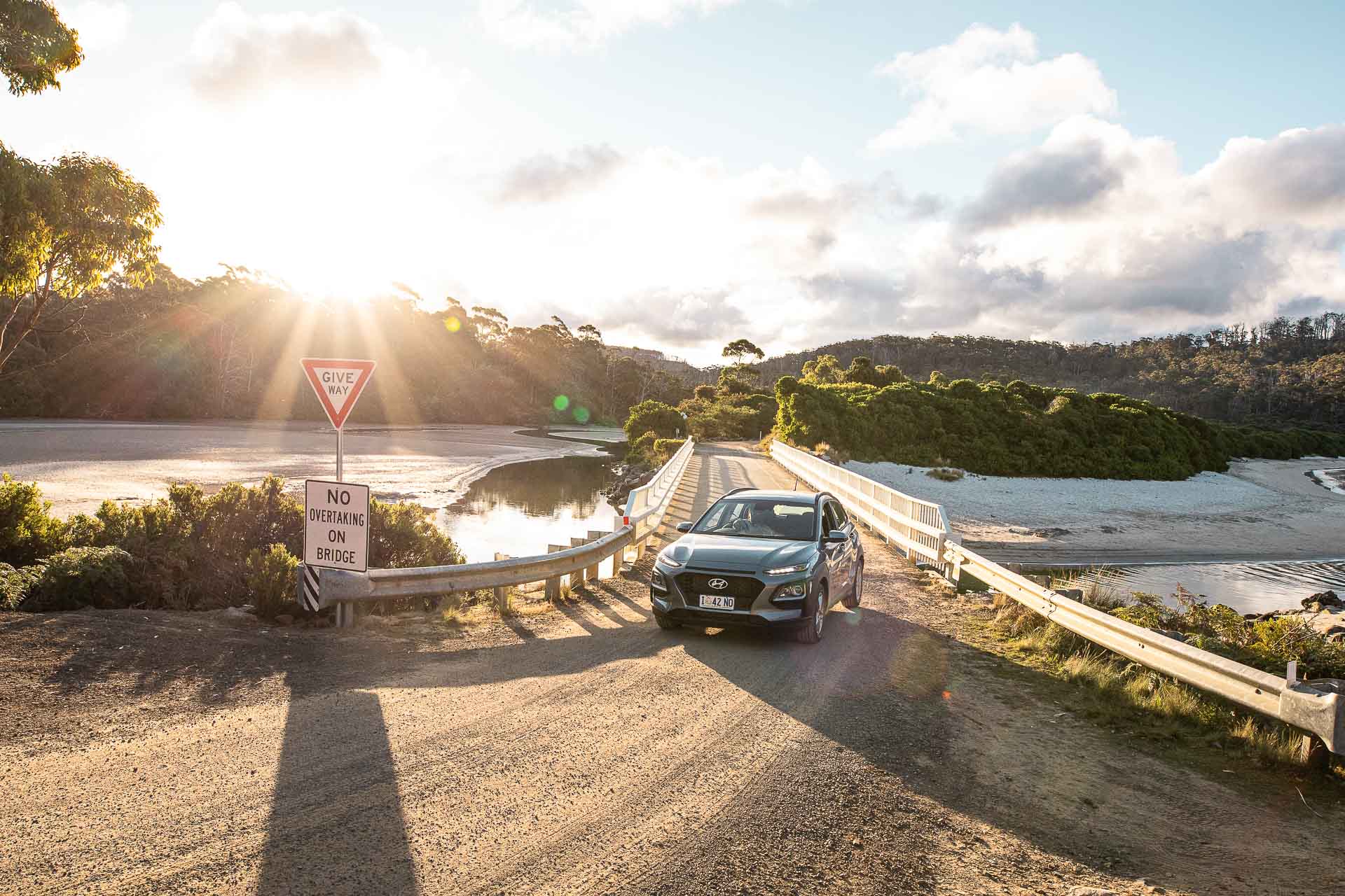 Driving in Tasmania