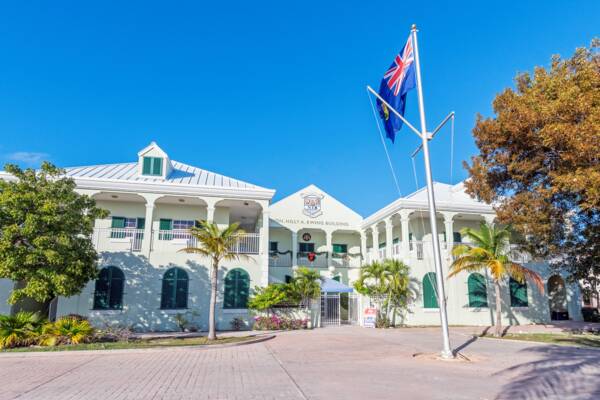 Willie Ewing Building in Turks and Caicos