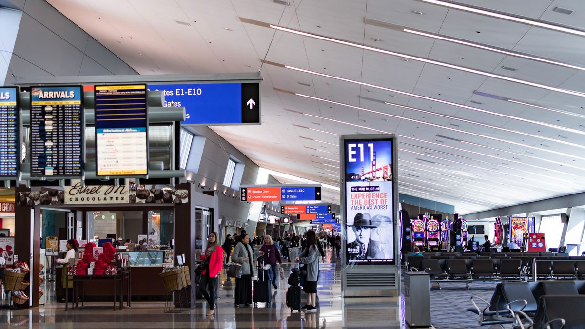 Las Vegas Airport terminal