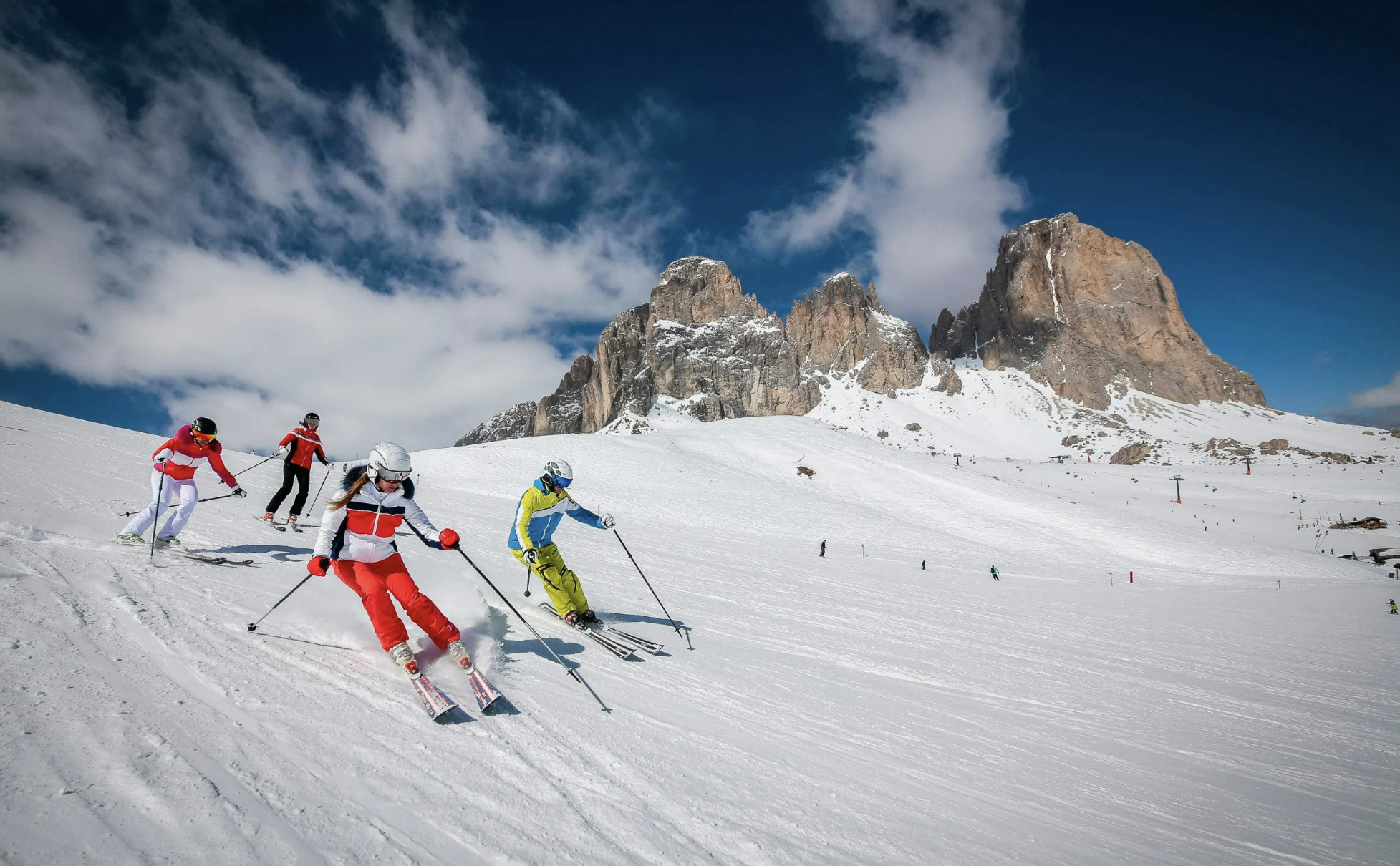 Skiing in Italy
