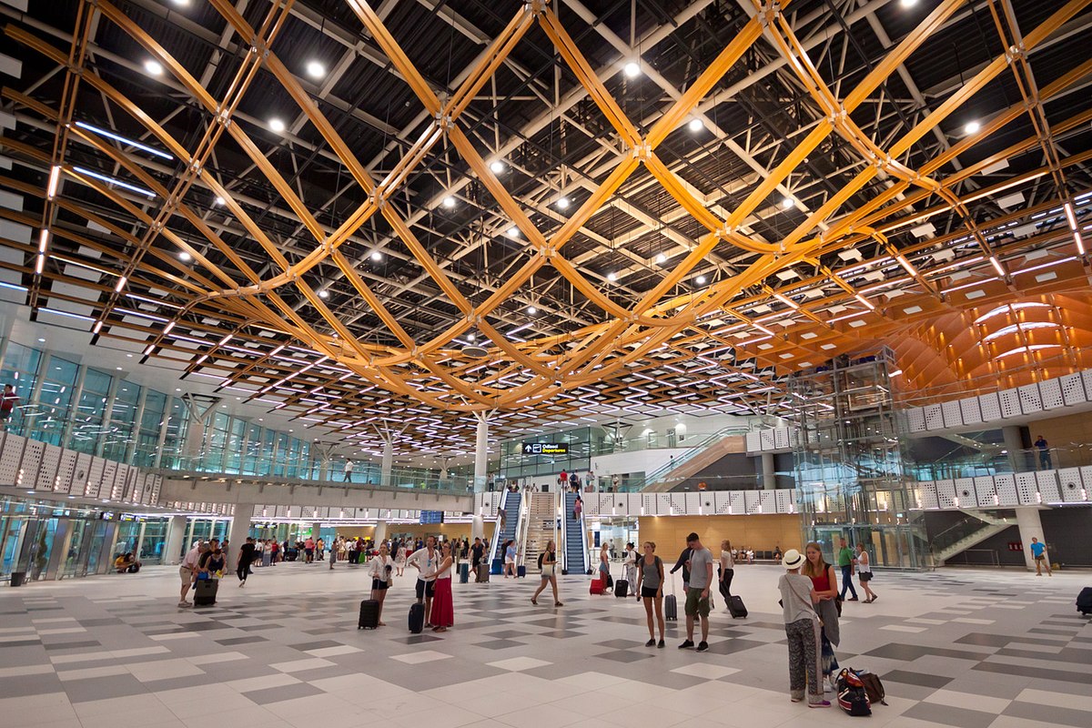 Interior of Split Airport