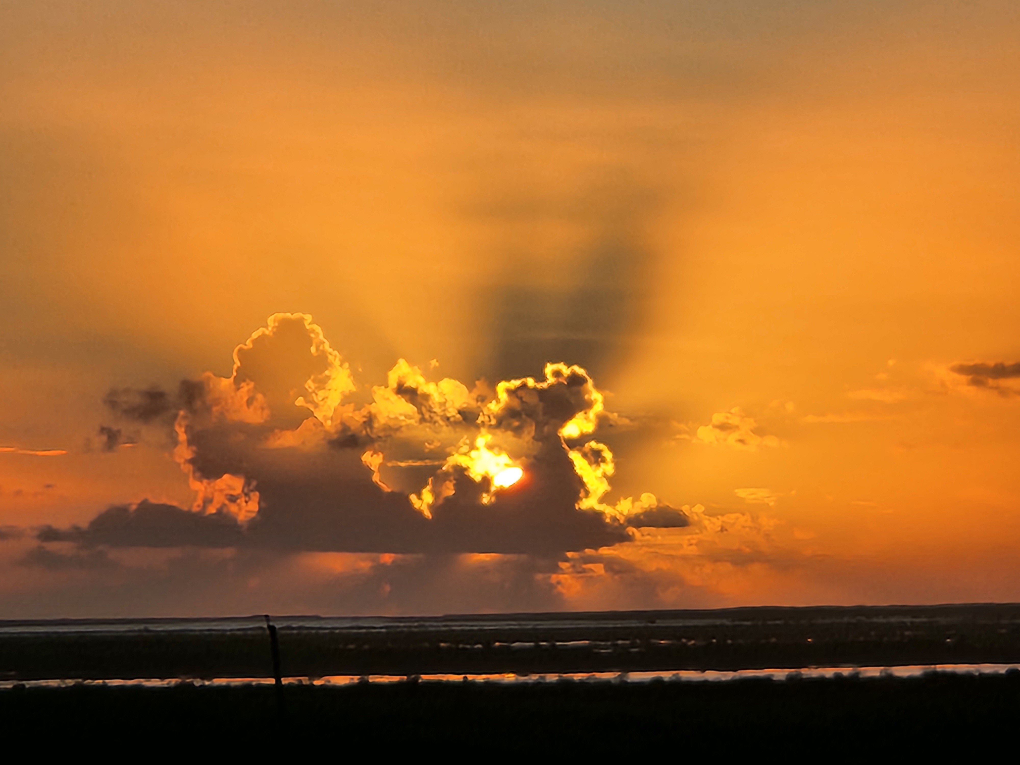 sunset in Turks and Caicos
