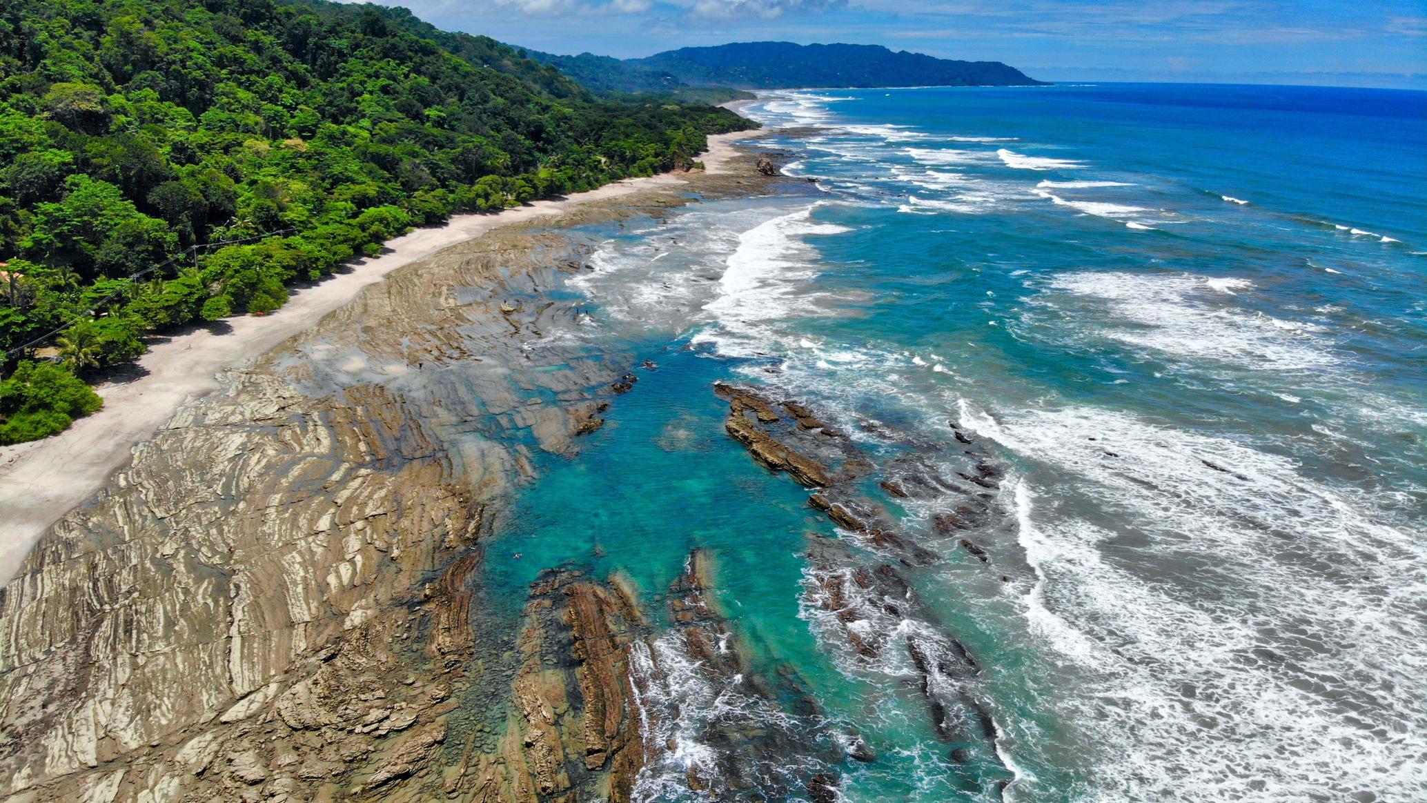 Costa Rican beach