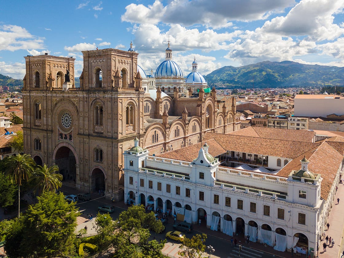 The Cathedral Of The Immaculate Conception In Cuenca