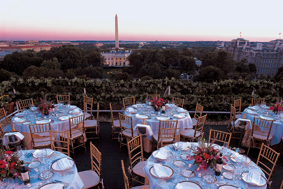 View from the roof of the Hay Adams