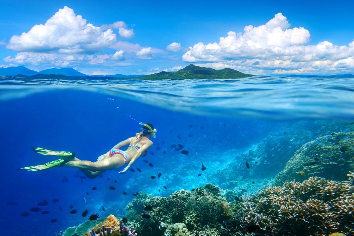 snorkeling at Ko Olina Lagoons