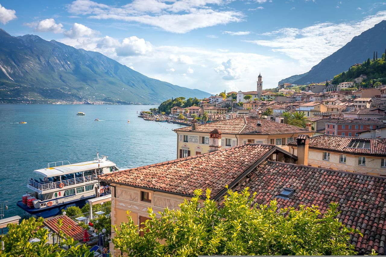 Lake Garda in Northern Italy