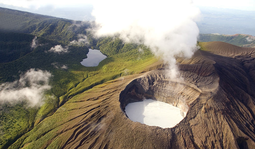 volcano in Rincon de la Vieja National Park