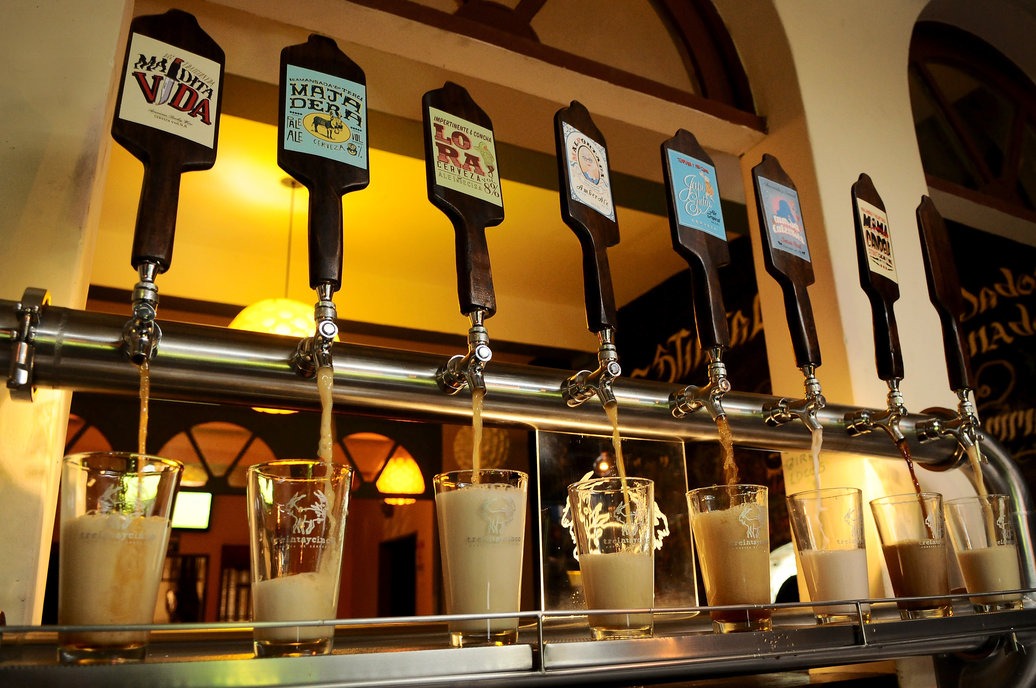 Craft Beer on tap