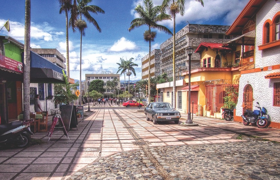 A street in San Jose, Costa Rica