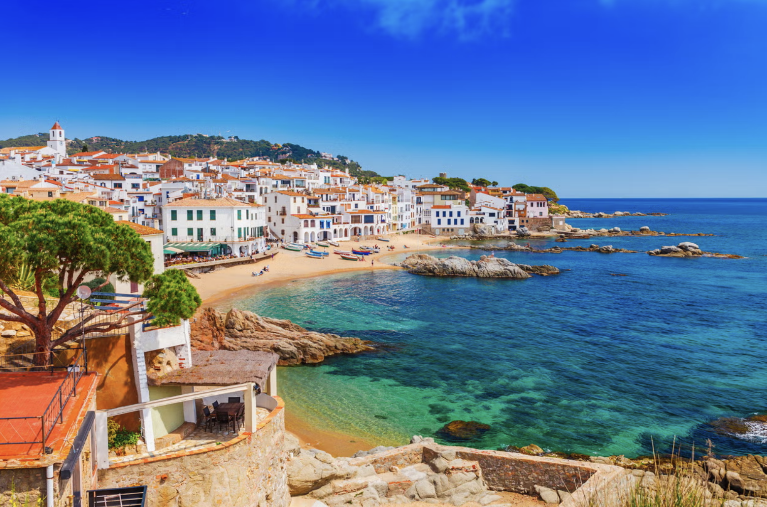Calella de Palafrugell beach, Catalonia, Spain