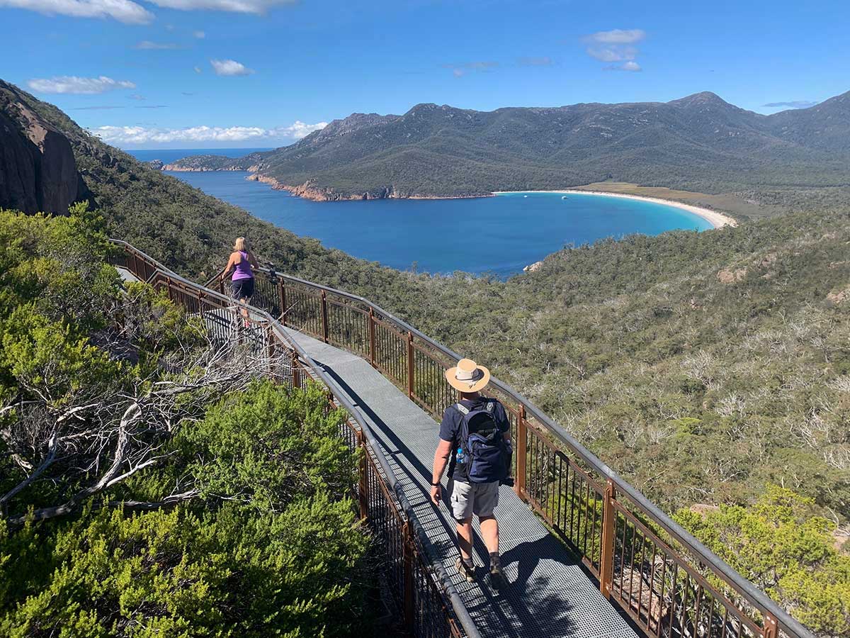 Hike to Wineglass Bay Lookout