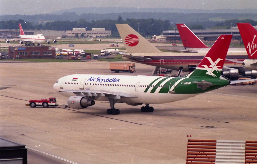 Air Seychelles airplane