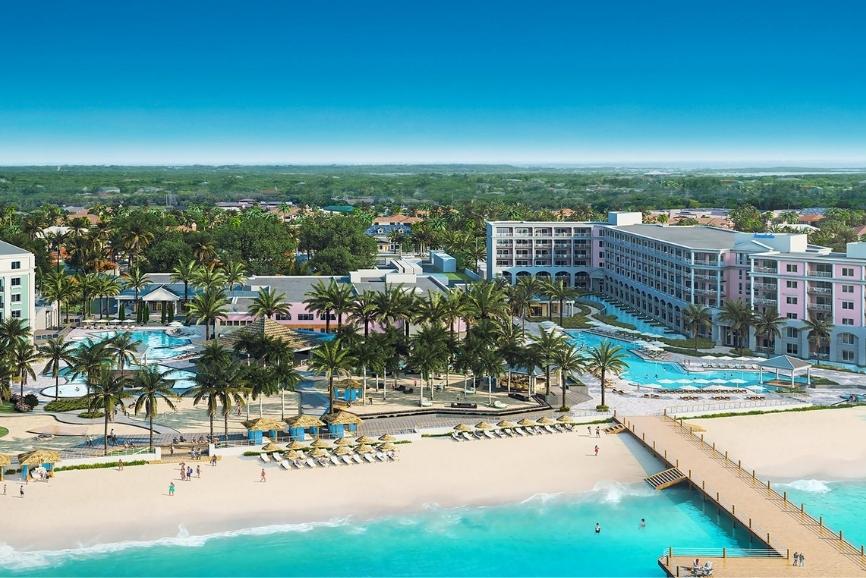An all inclusive resort in the bahamas