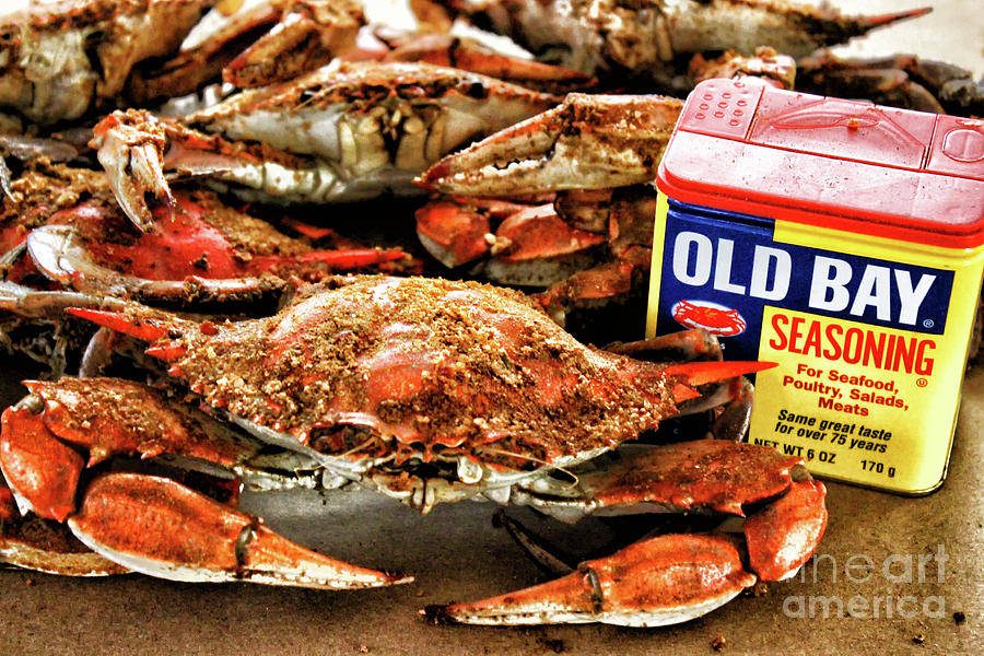 Blue Crab with Old Bay Seasoning