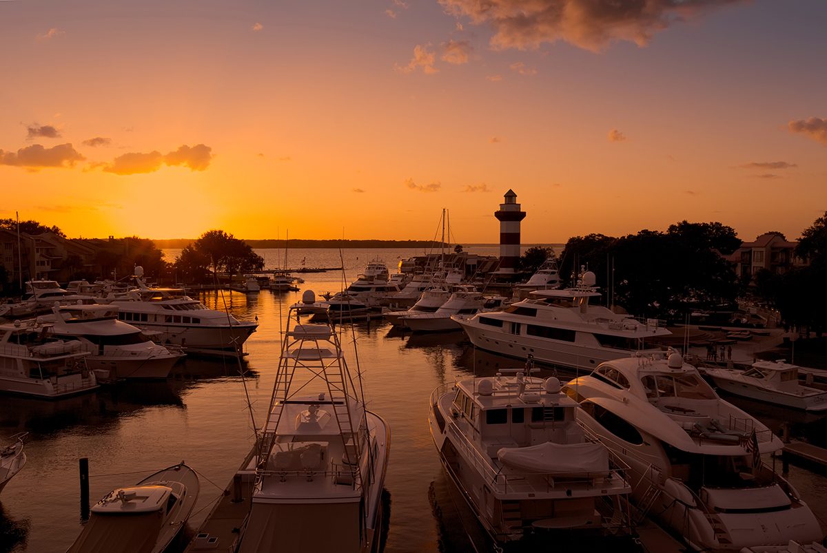 Boats in Hilton Head