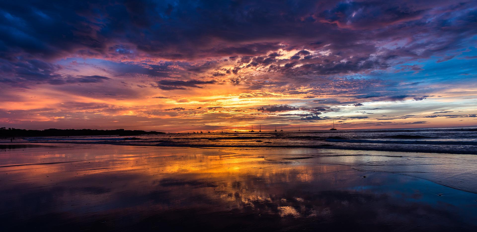 Beach sunset