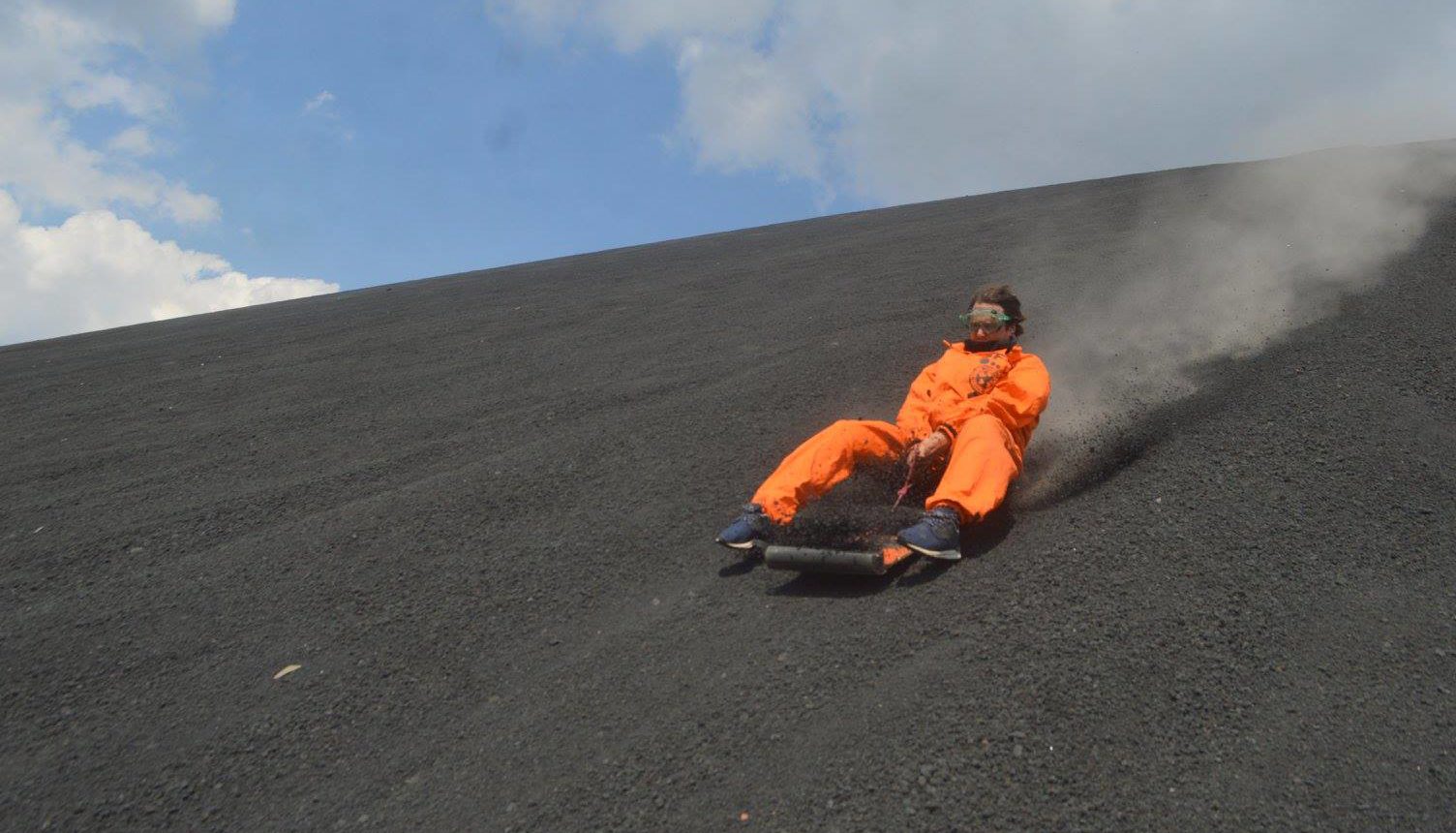 Volcano Boarding