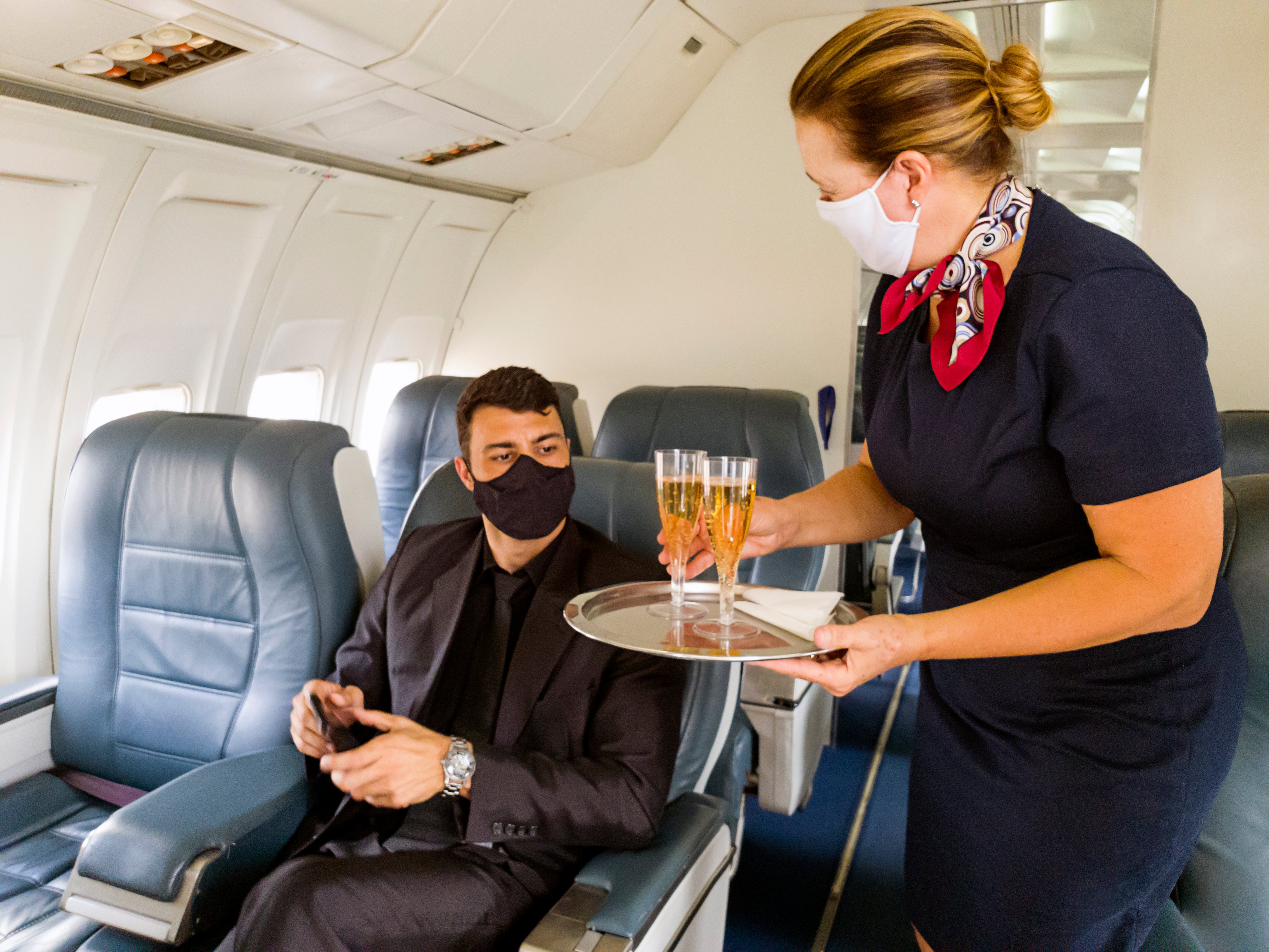 Drinks in First Class