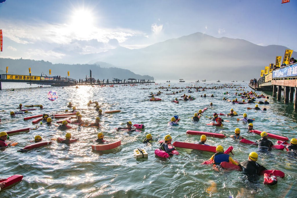 Swimfest at Sun Moon Lake