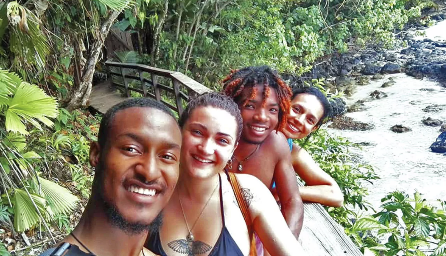 Happy people in Costa Rica