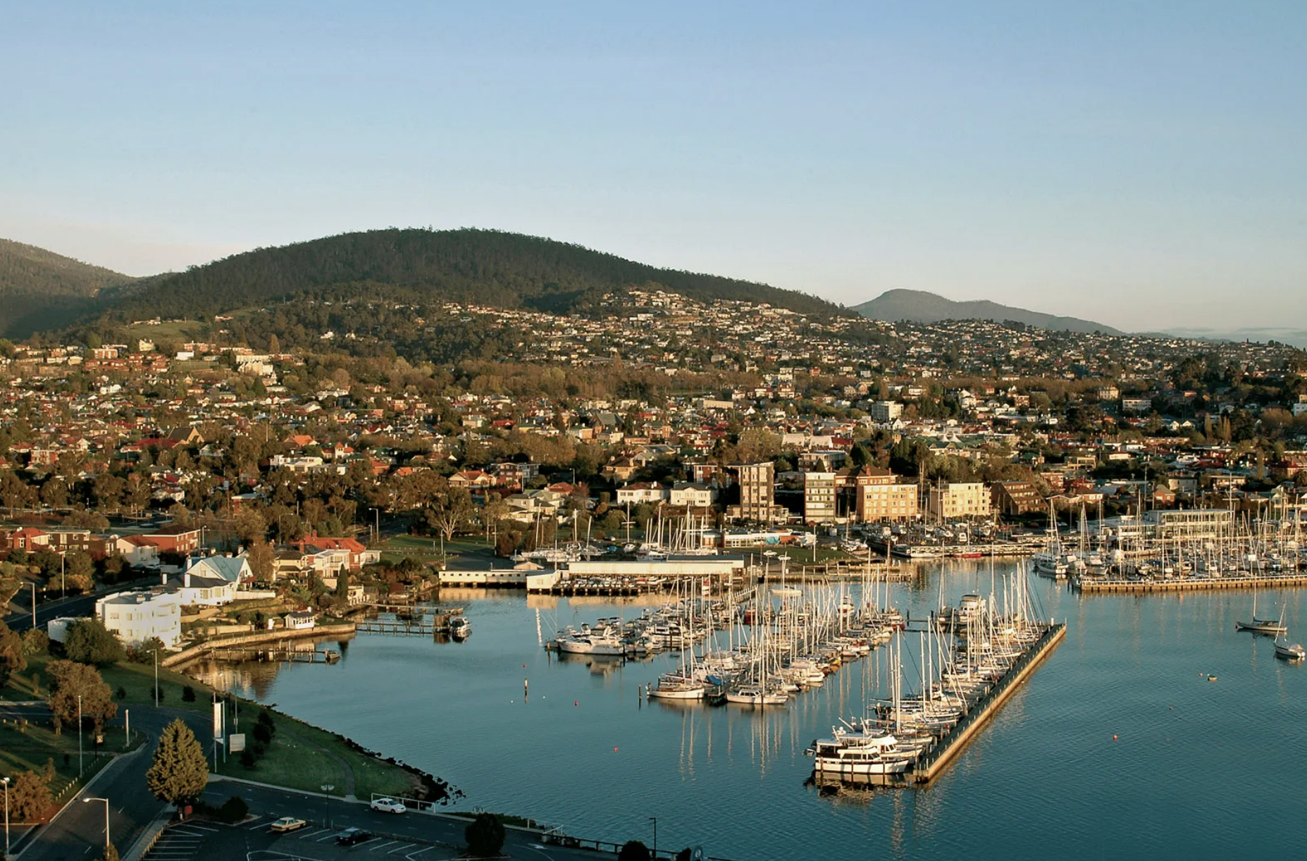 The city of Hobart