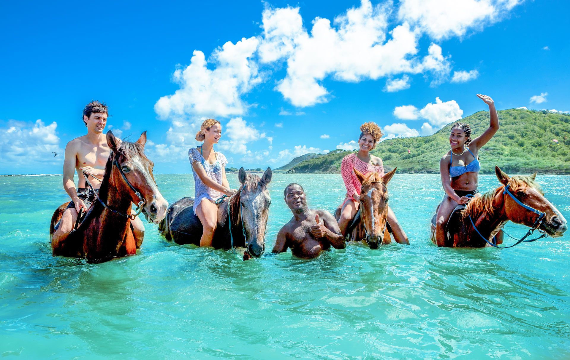 Horse riding in St. Lucia