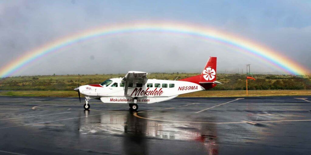 Island hopping airplane