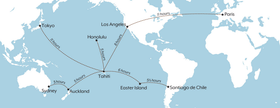 Flight map