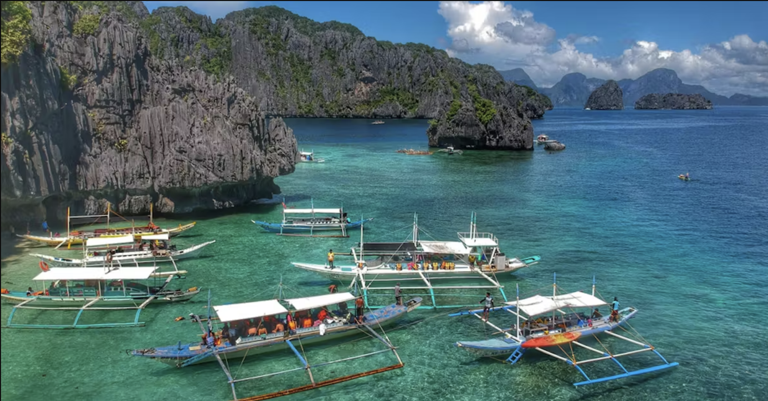 Boats in the Philippines