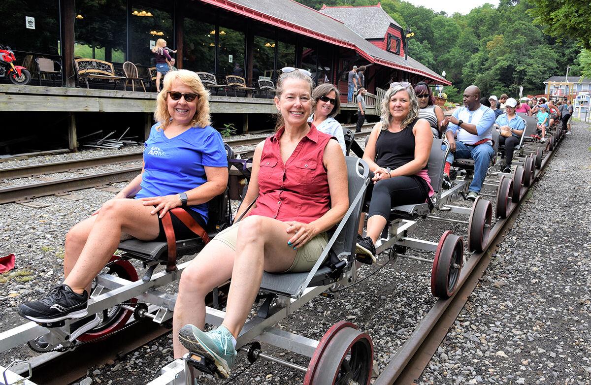 Maryland rail biking