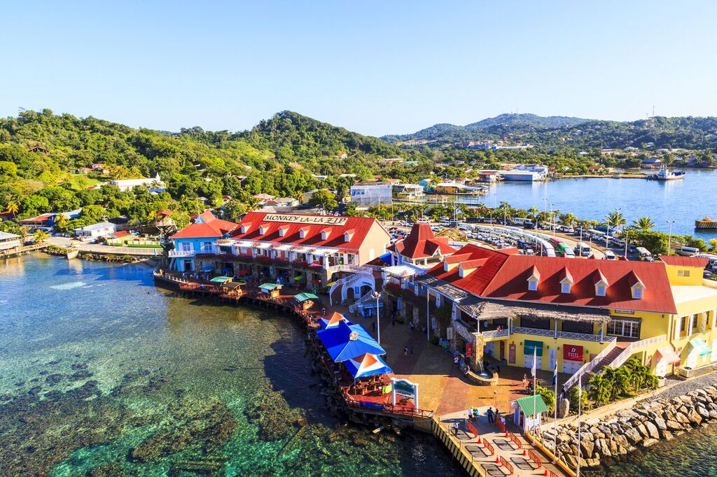 Roatan waterfront