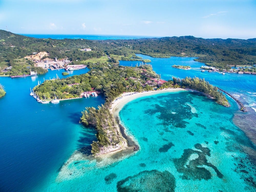 Roatan coast