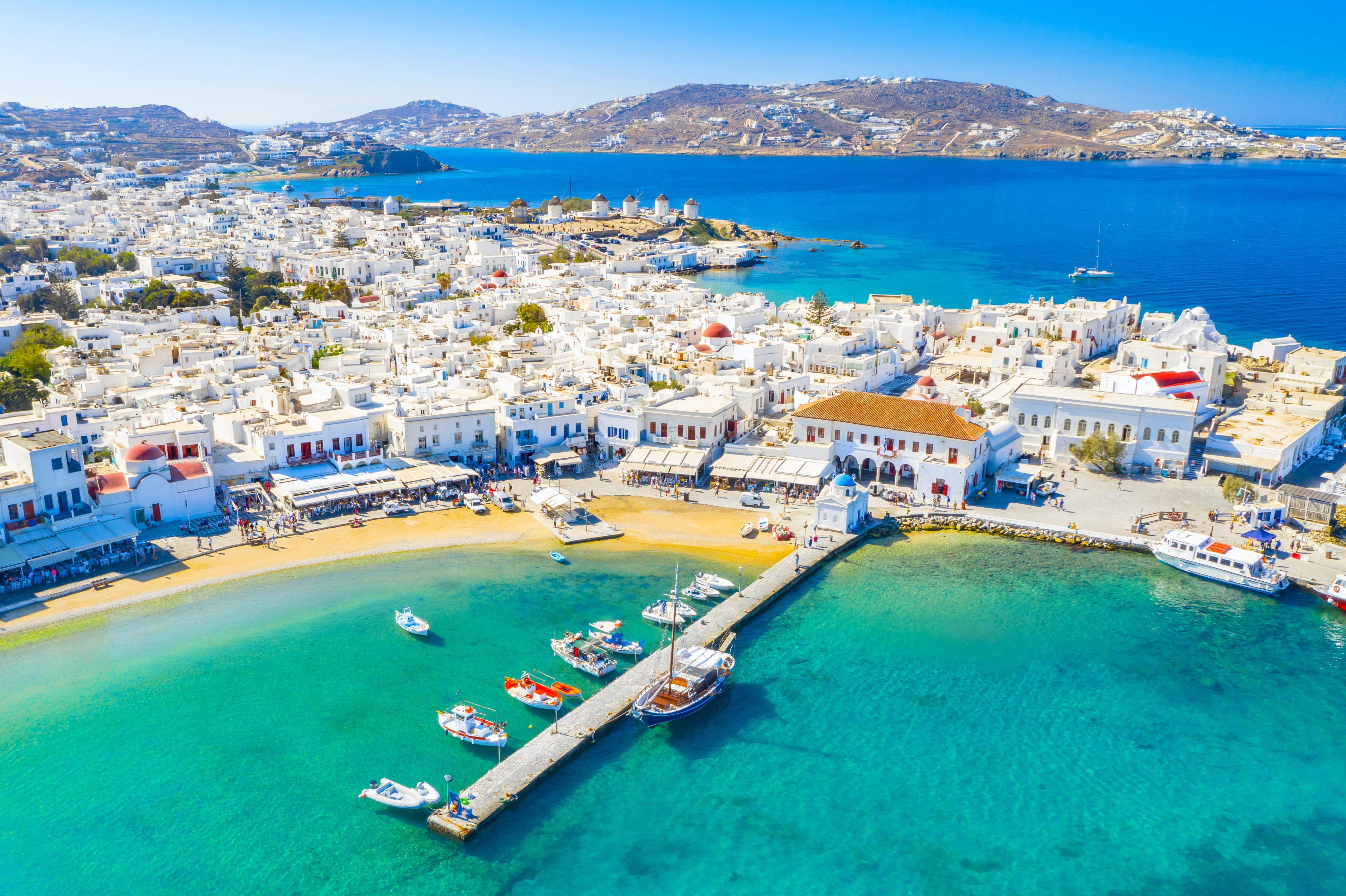 Island hopping in Greece