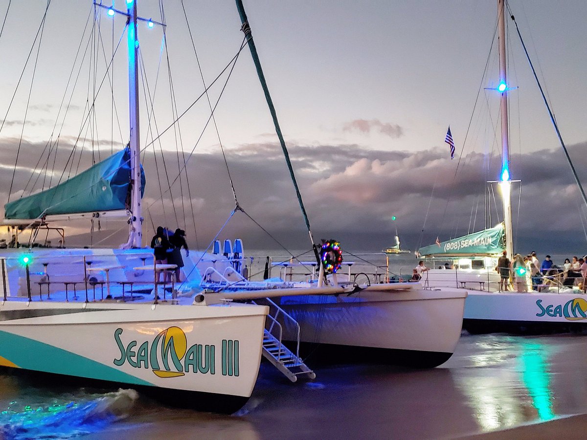 Catamaran in Maui