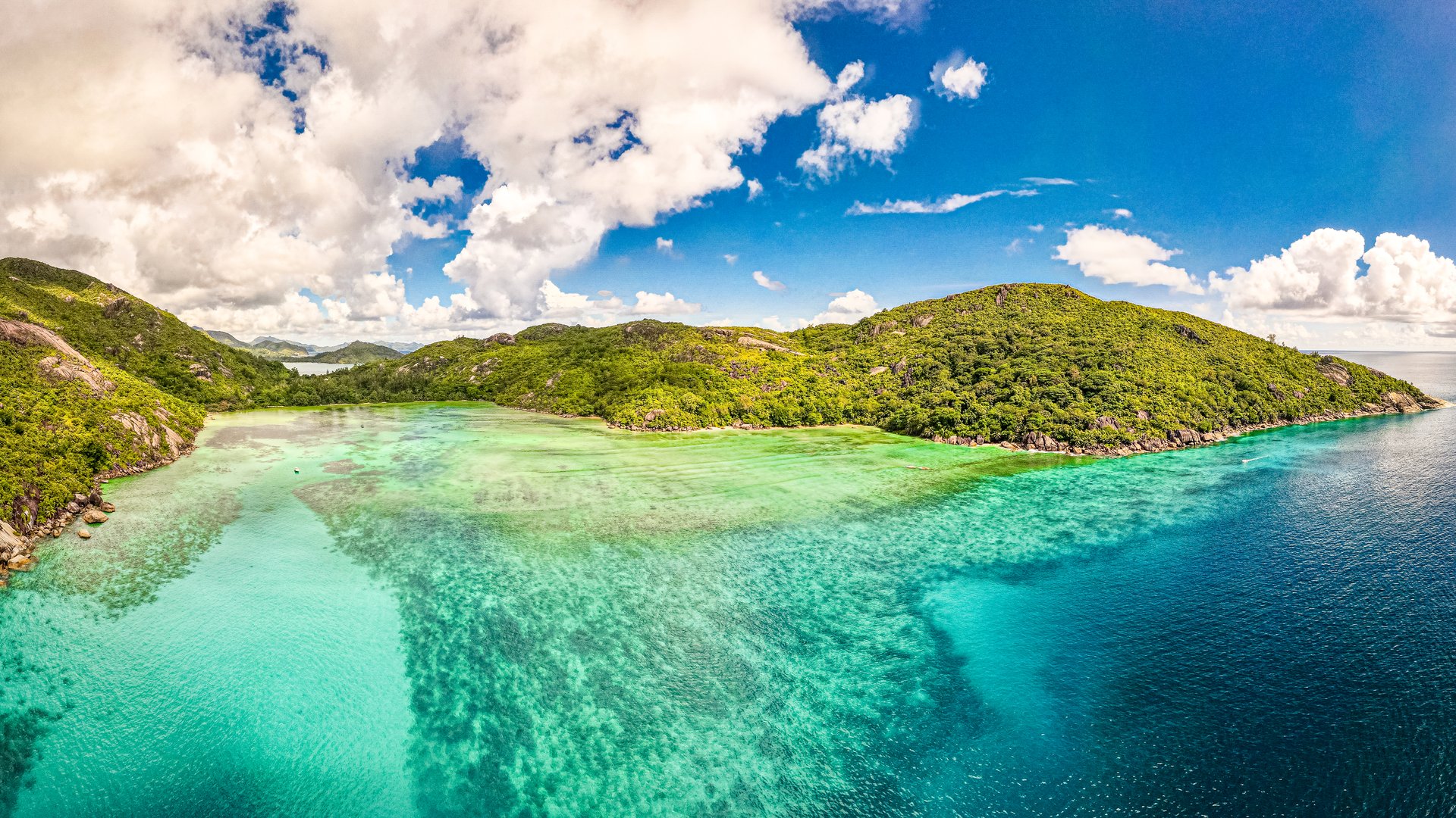 An island in the Seychelles