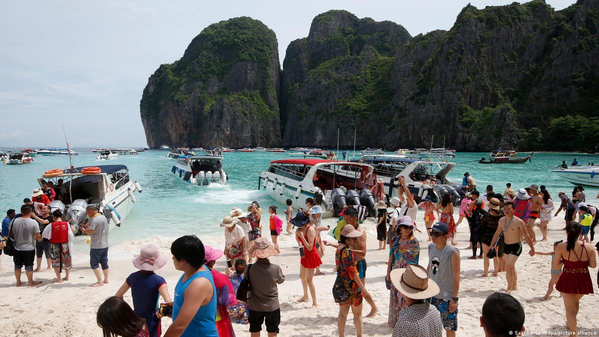 Tourists in Thailand