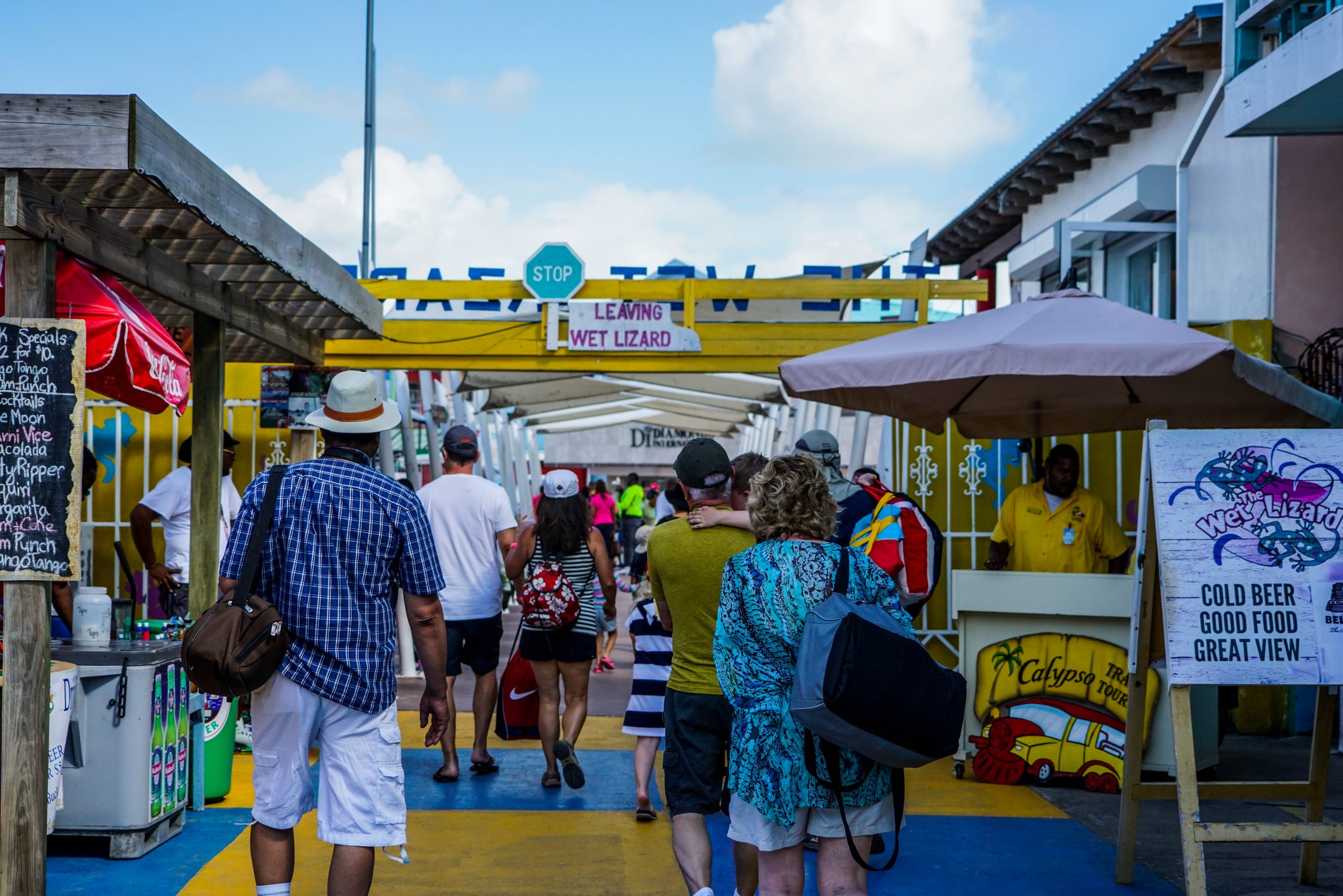 Tourists in Belize