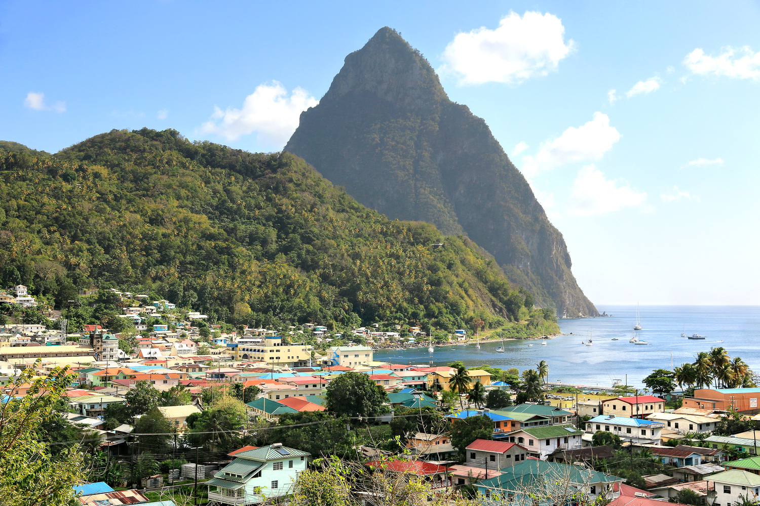 Town in St. Lucia