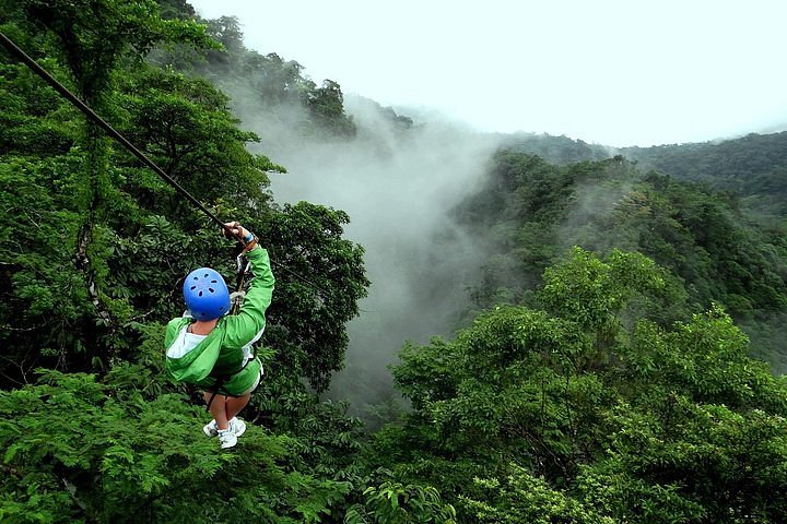 Ziplining