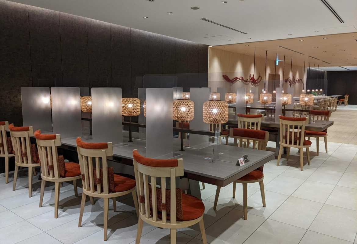 JAL sakura lounge narita Lounge 