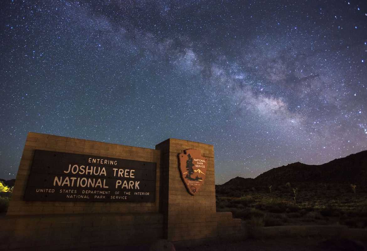 Joshua Tree National Park dark sky