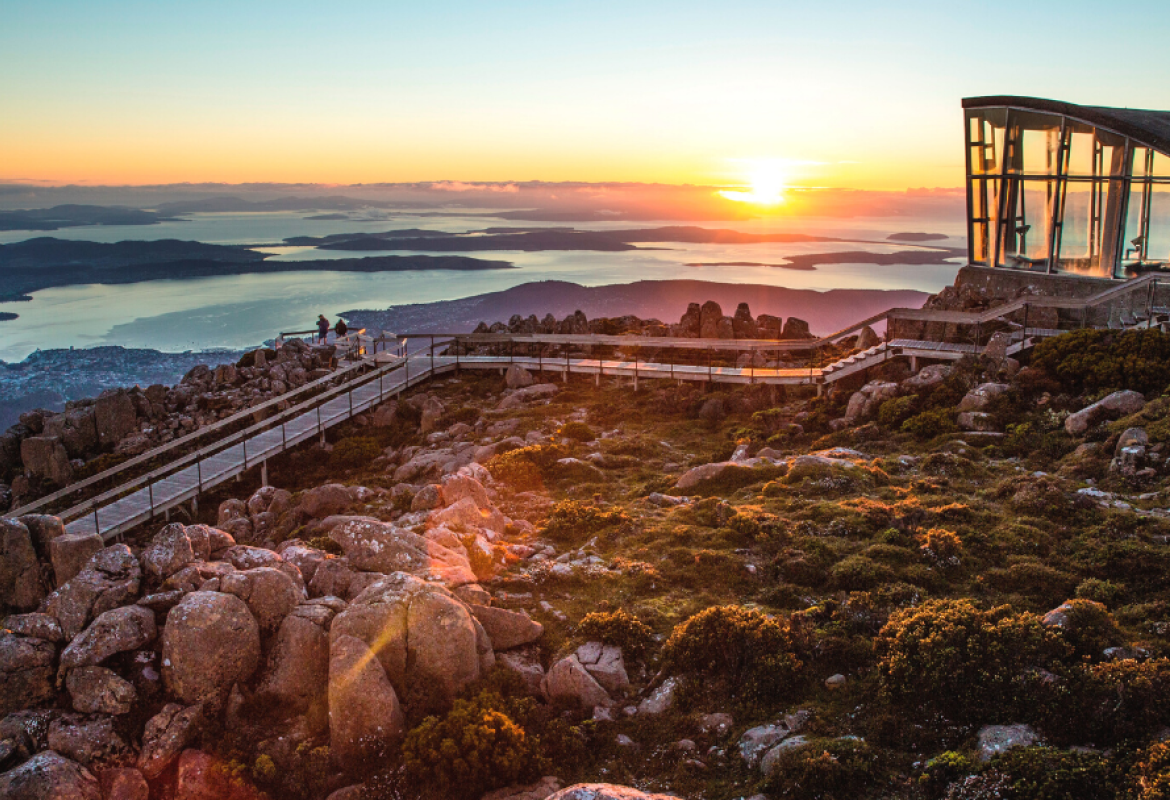 View from Mount Wellington