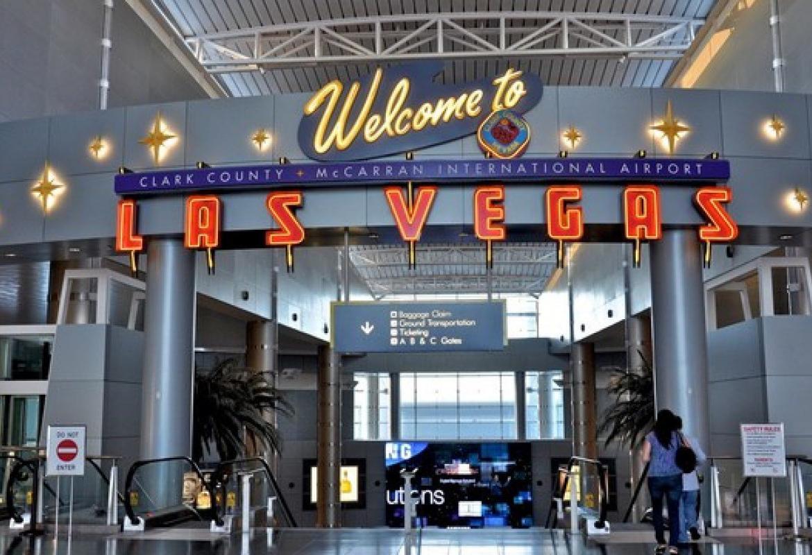 Welcome to Las Vegas sign