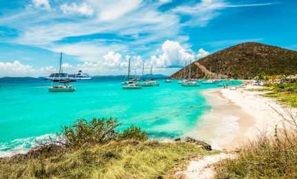 Sailing in USVI