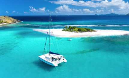 sailing in USVI