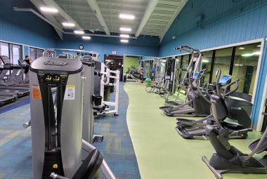 The gym at Massanutten
